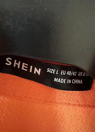 Удлиненная рубашка shein 10