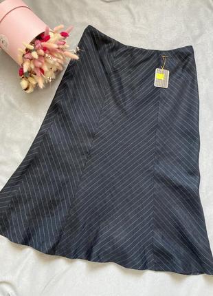 Лен+ віскоза. спідниця в стилі zara boohoo cos