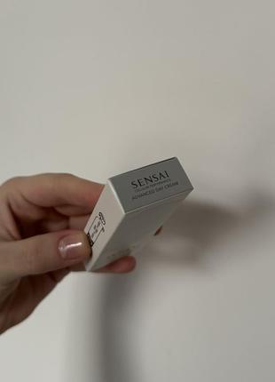 Крем для лица с spf30 sensai cellular performance advanced day cream мини 4,6мл