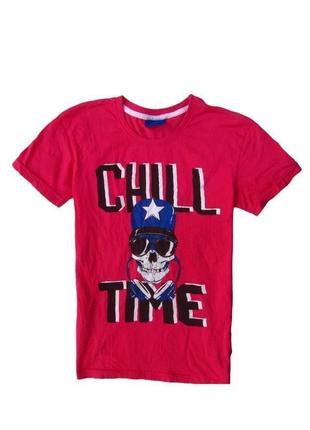 Хлопковая футболка скелет 9th avenue