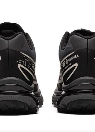 Salomon xt-6 expanse grey black white1 фото