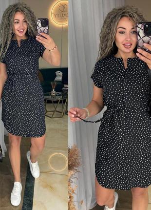 Платье мини свободного кроя с короткими рукавами платье с поясом короткая с цветочным принтом черная синяя бежевая зеленая серая