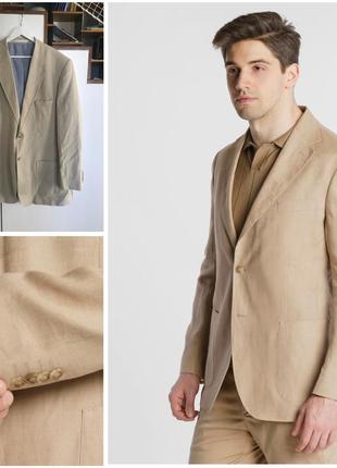 Летний блейзер пиджак из льна