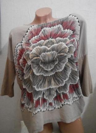 Трикотажная 👕 футболка  шёлк вискоза в составе