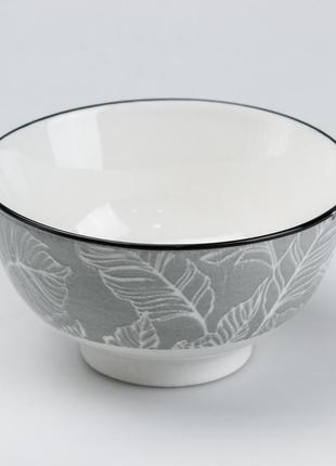 Столовый сервиз тарелок 24 штуки керамических на 6 персон серый2 фото