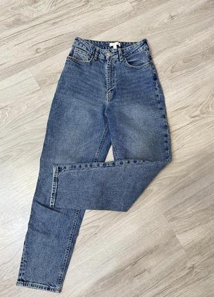 Джинси мом h&m