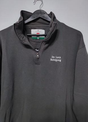 Олімпійка толстовка кофта чоловіча сіра payper over size, розмір xl.