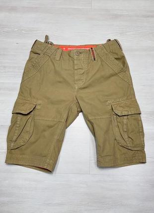 Superdry брендовые мужские прочные тактические милитарные шорты сафари