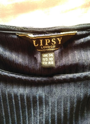 Платье в рубчик lipsy 6