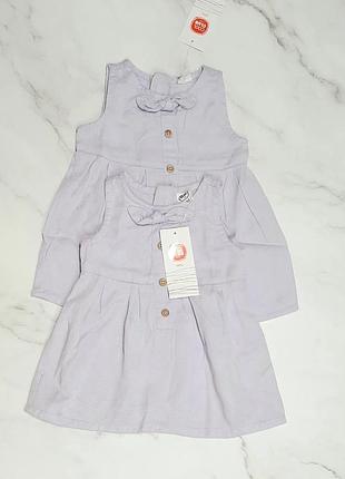 Платье на девочку, тм cool club. размер 62 см., 68 см.