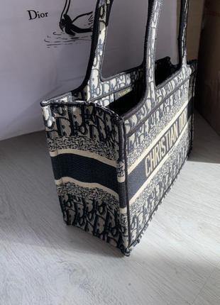 Сумка в стилі dior tote book mini/сумка люксбреед оригінал2 фото
