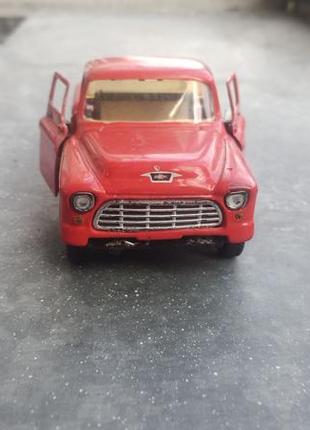 Модель пикапа недорого 1:36 машинка металлическая на 14см