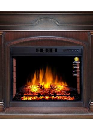 Каминокомплект artiflame december af28s махагон коричневый антик со звуком