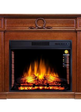 Каминокомплект artiflame neoclassic af28s орех со звуком
