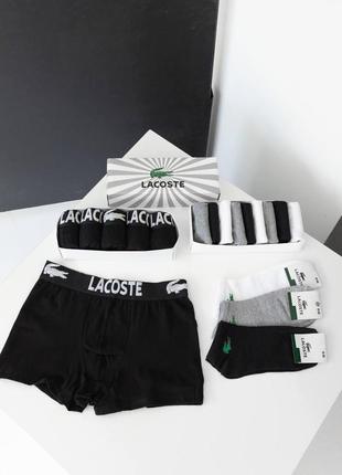 Комплект 5 штук білизни + 9 пар шкарпеток з коробкою