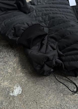 Демісезонна куртка jordan чорна rd3614 фото