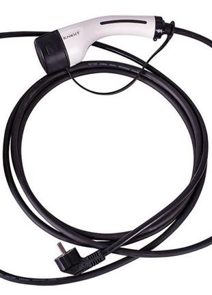 Переносная зарядная станция e.charge.portable.t2-schuko.1l3 230в, 6-16а, разъем: schuko/т2, длина: 1м/4м