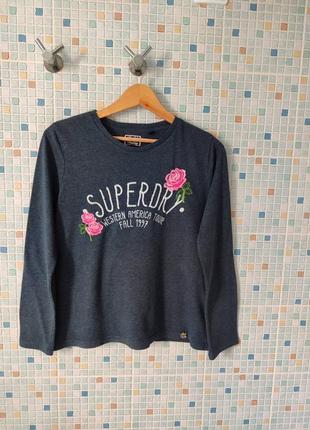 Лонгслив, футболка с длинным рукавом superdry.