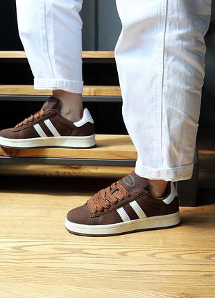 Кеды женские замшевые коричневые 589361