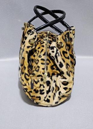 Леопардовая сумка в стиле луи витон3 фото