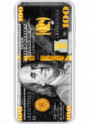 Чохол силіконовий з картинкою на samsung galaxy s10e (g970) (dollars money)