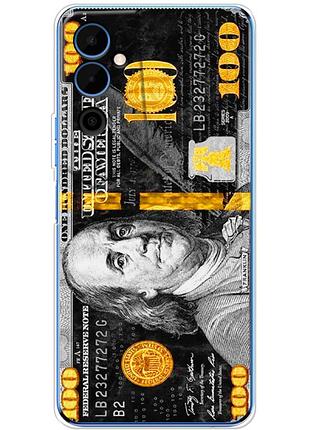 Чехол силиконовый с картинкой на tecno pova neo 2 (lg6n) (dollars money)