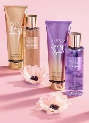 Наборы лосьонов и спреев victoria’s secret