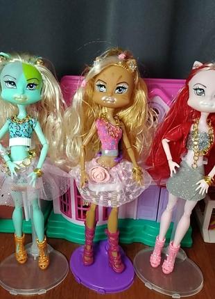 Монстер хай,кошечки,30см