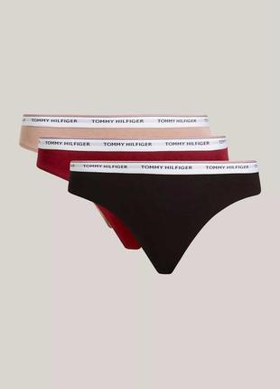 Женские трусы бикини tommy hilfiger. оригинал. размеры s, m
