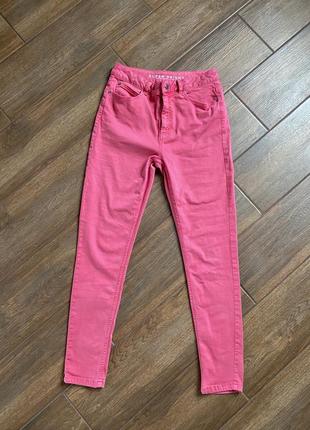 Джинсы-скинних хлопковые высокая посадка marks and spencer ❤️ при покупке 3 товаров, 3 вещь по самой низкой цене- бесплатно ❣️