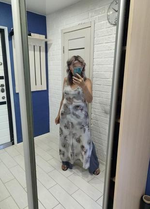 Осветленное платье от marks & spencer+🎁 брюки
