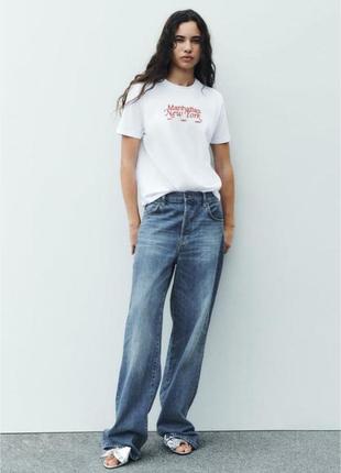 Футболка з написом зара zara розмір  l