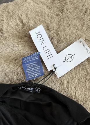 Чорна сукня stradivarius