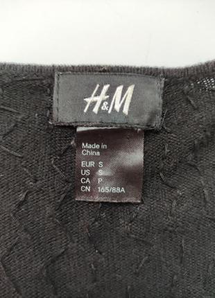 Короткий стильний чорний кардиган , накидка від h&m9 фото