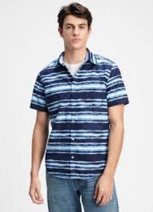 Котонова чоловіча сорочка gap l