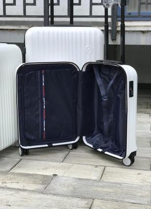 3 шт комплект поликарбонат tr  чемодан дорожный  на колесах  4 колеса ударопрочный5 фото