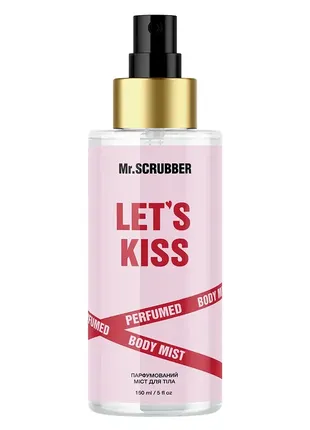 Парфумований міст для тіла let`s kiss mr.scrubber 150 мл mr. scrubber