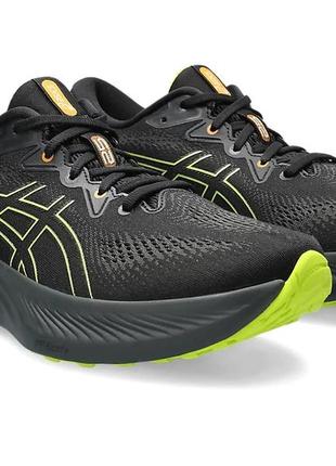 Чоловічі кросівки для бігу asics gel-cumulus 25 gtx чорний, зелений, помаранчевий 44 (spu1011b683-001 44)3 фото