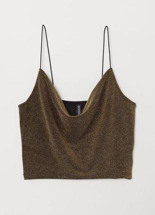 Топ з люрексом h&m / s