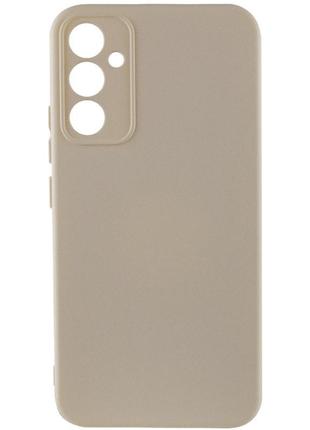 Чехол silicone cover lakshmi full camera (a) для samsung galaxy a34 5g, песочный / sand