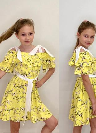 Летний сарафан для девочки 134,140,146,152