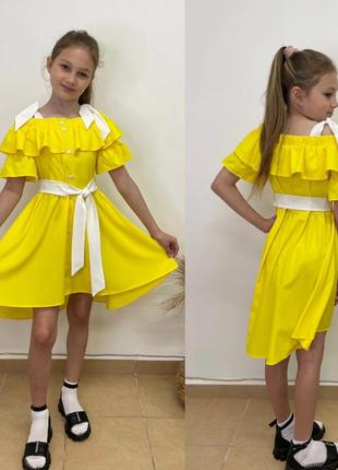 Летний сарафан для девочки 134,140,146,152
