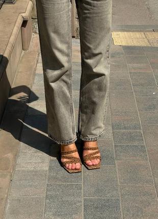 Босоніжки принт6 фото