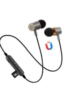 Беспроводные вакуумные bluetooth наушники гарнитура f 2 с поддержкой tf-карты / чёрные