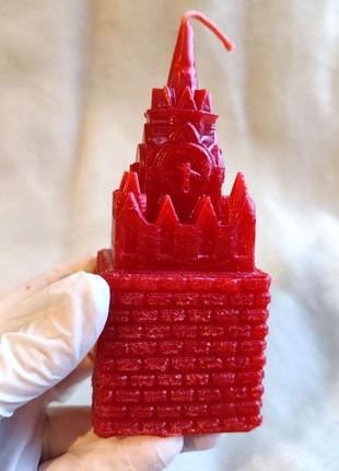 Свеча «кремль”. загадай желание пока горит.🔥