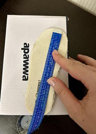 Фірмові кеди, кросівки apawwa, устілка 15 см 6