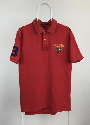 Винтажное поло polo ralph lauren