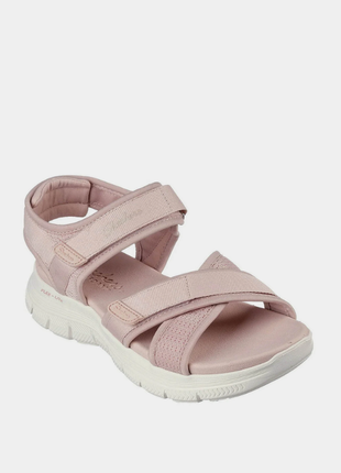 Женские сандалии skechers / оригинальные сандалии розового цвета