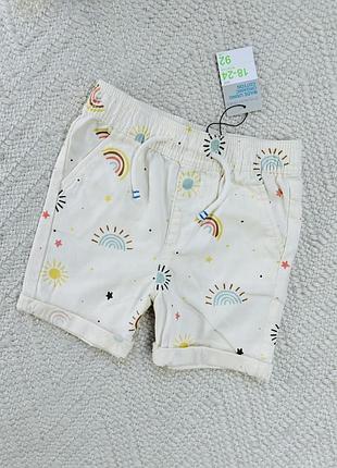 Нові стильні тонкі шорти  primark(18-24м)▪️