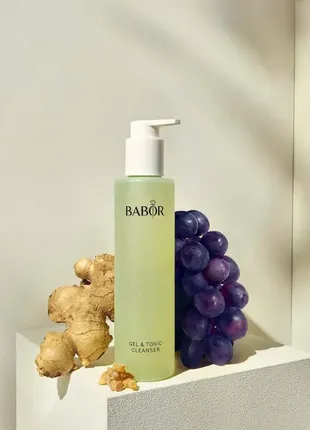 Гель-тонік для обличчя babor cleaning gel and tonic 2in1
